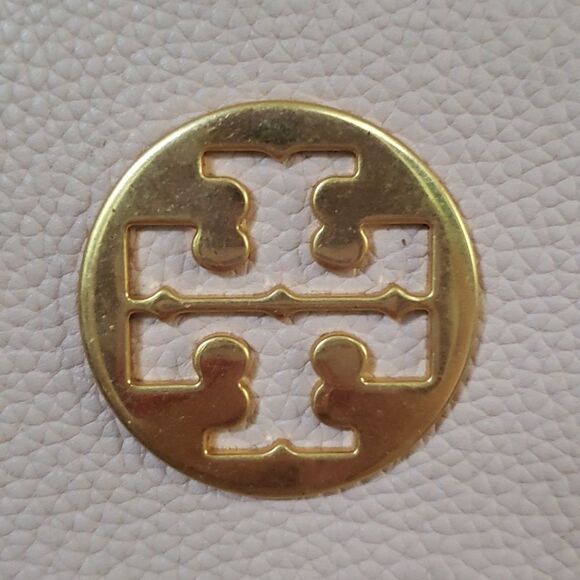 Tory Burch Everly Blush Pink Pebbled Leather Swingpack Bag Crossbody Elle Woods - Picture 2 of 11